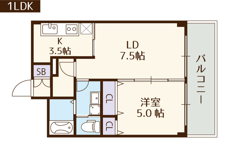 空き部屋写真1